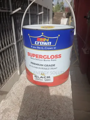 Crown Black Paint 4 Litre