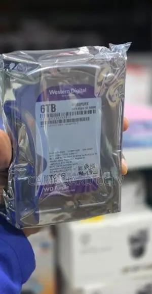 Diski Kuu ya WD 6TB kwa DVR NVR CCTV