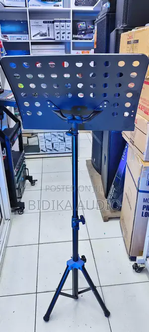 Stendi ya Muziki ya Chuma Imara