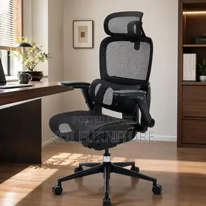 Kiti cha Ofisi cha Ergonomic chenye Usaidizi wa Kiuno Unaoweza Kurekebishwa