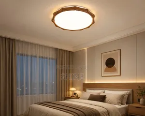 Wood Grain LED Ceiling Light
