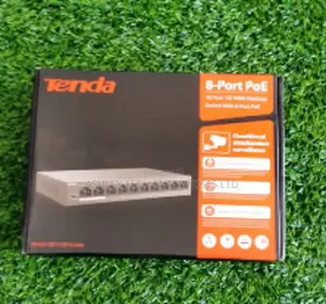 Tenda 8-Port PoE Switch - Network CCTV Switch