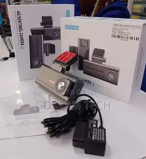 Kamera ya Gari ya 4G Sentinel Dual Lens Dashcam Ubox
