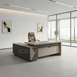 Executive Office Desk 160cm with Safe Drawers