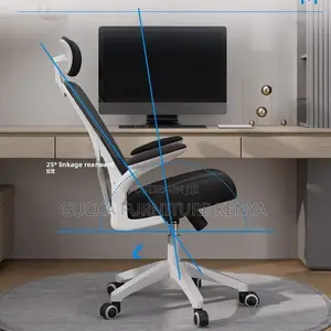 Kiti cha Kisasa cha Ergonomic cha Mesh cha Katibu