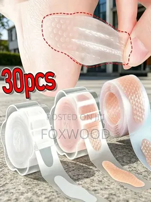 30pcs Roll Gel Heel Protector Foot Patches