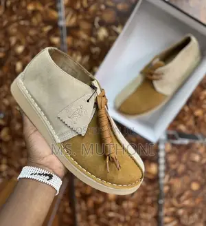 Premium Two-Tone Clark's Moccasin Boots