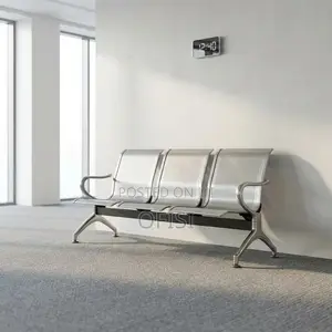 3-Link Non-Padded Waiting Bench