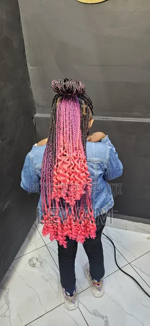 Ombre Braid for Kids Hair