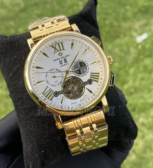 Saa ya Patek Philippe Open-Heart Tourbillon Automatic