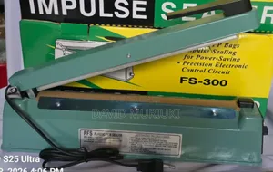 Impulse Sealer ya Chuma 200mm