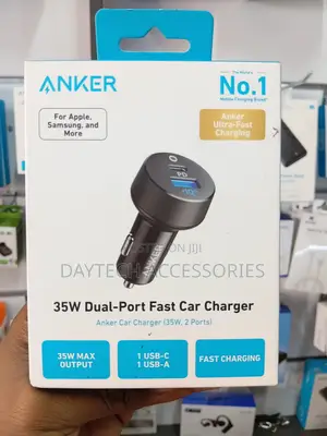 Anker PowerDrive PD+ 2 - 35W 2-Port USB-C Car Charger