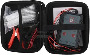 Fuel Injector Cleaner Tester Kit, 2 Adapters, 8 Pulse Modes