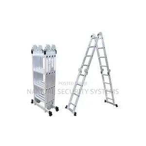 Ngazi ya Aluminium ya Matumizi Mengi 4x4 Futi 16