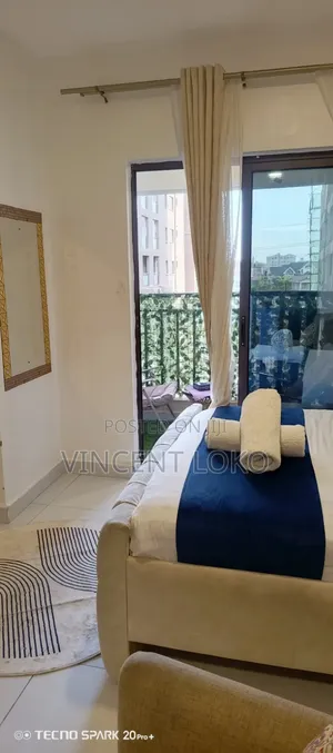 Apartment ya Chumba 1 Kilichopangwa Samani Luxore, Eneo la Gateway Mall