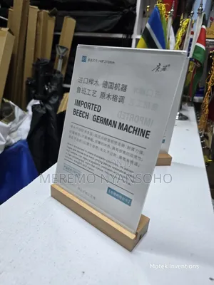 Uchapishaji wa Signages na Table Talkers