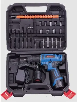 Edon 12V Cordless Drill Bluu na Nyeusi
