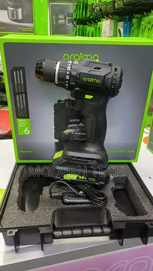 Oraimo MaxDrill 20V Cordless Versatile Power Drill Driver