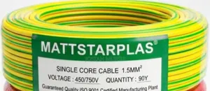 Mattstar Plas 1.5mm Single Core Cable