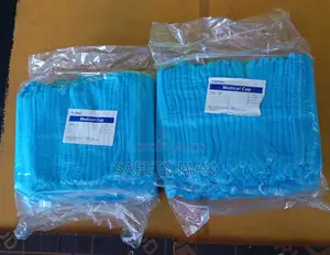 Hair Net ya Kutupa Nyeupe/Bluu