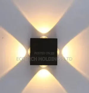 Taa ya Ukutani ya Kisasa ya LED yenye Miale 4