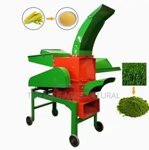 Electric Chaff Cutter Straw Crusher Animal Feed Machine