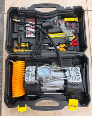 Compressor ya Hewa ya Silinda 2 Inayobebeka na Zana