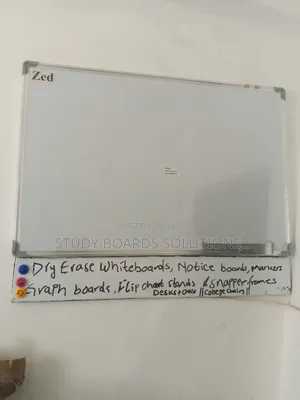 Dry Erase Whiteboard 90cm x 60cm