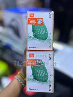 JBL Clip 4 Green Bluetooth Speaker
