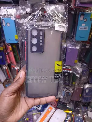 Smoke-Matte Shockproof TPU Case for Huawei P40 Pro