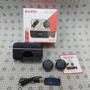 Neepho NP-58 Maikrofoni Mbili Isiyo na Waya ya 2.4GHz