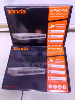Tenda TEF1110P-8-63W 8-Port PoE Switch
