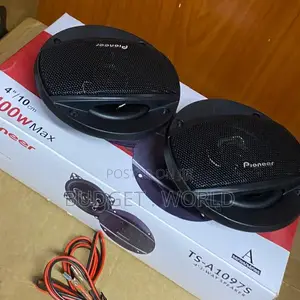 Pioneer TS-A1097S 4-inch 3-Way Car Speakers