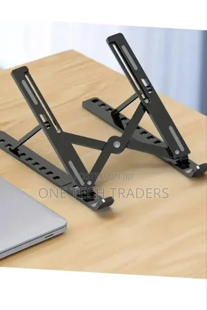Stendi ya Laptop ya Chuma Inayoweza Kurekebishwa