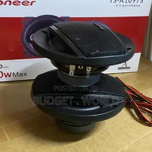 Pioneer TS-A1097S 4-Inch 3-Way Car Speakers