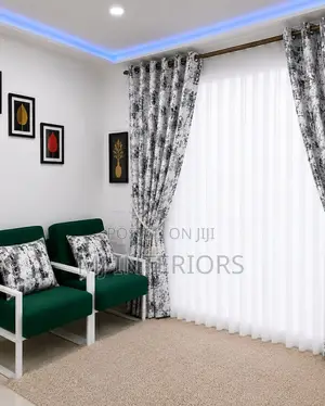 Pazia Nyeupe za Voile kwa Mtindo wa Kisasa wa Nyumbani