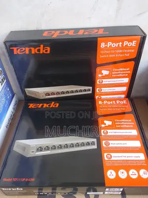 Tenda TEF1110P-8-63W 8-Port PoE Switch