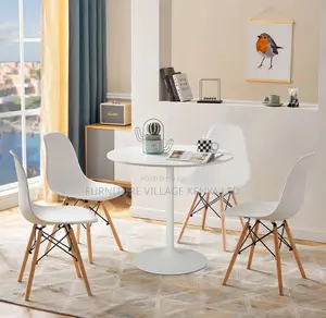 Eames Modern 4-Seater Dining Set