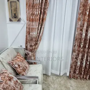 Pazia za Kisasa za Sheer kwa Madirisha ya Sebule