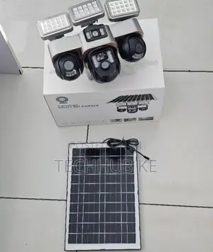V380 6MP 4G Security Camera Triple Lens PTZ