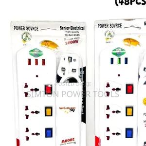 5-Way Extension Socket with 3 USB Charging Ports