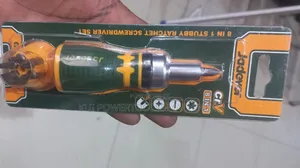 Jadever Stubby Ratchet Screwdriver Set