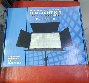 Professional LED 600 Studio Light with Stand