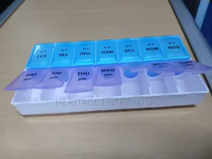 Weekly Pill Box Medicine Organizer Container