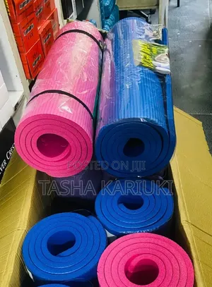 15mm Yoga Mat Green, Yellow, Pink, Purple