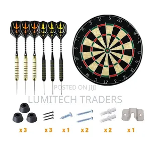 Dartboard Asili ya Bristle Sisal