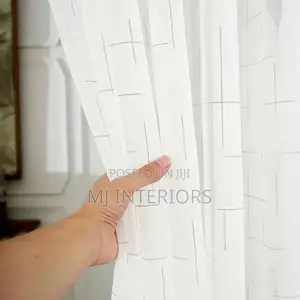 Elegant White Sheer Curtains