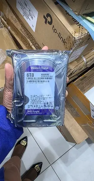 WD Purple 6TB Surveillance HDD for CCTV Systems