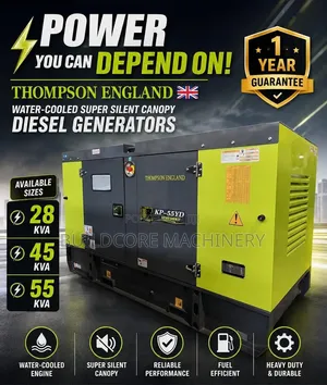 Jenereta ya Dizeli Thompson England KP-28YD 28kVA 22.5kW