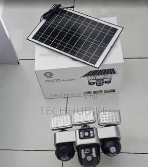 Mfumo wa Kamera Tatu wa 4G Solar PTZ wa Ulinzi